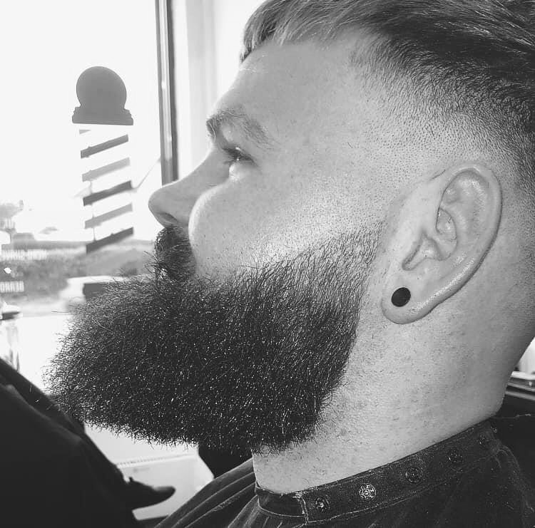 beard shape/trim